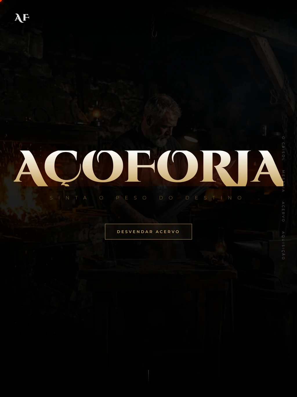 Preview do site Landing Page Template